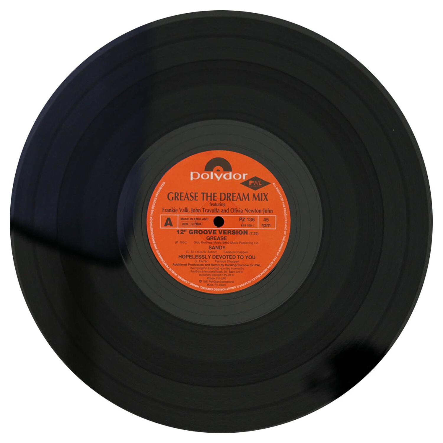 Grease - The Dream Mix | 12" Maxi Single Usado image number 2.0