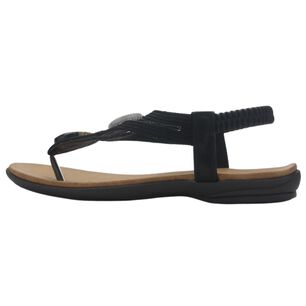 Sandalia Chalada Mujer Anatomic78 Negro Casual