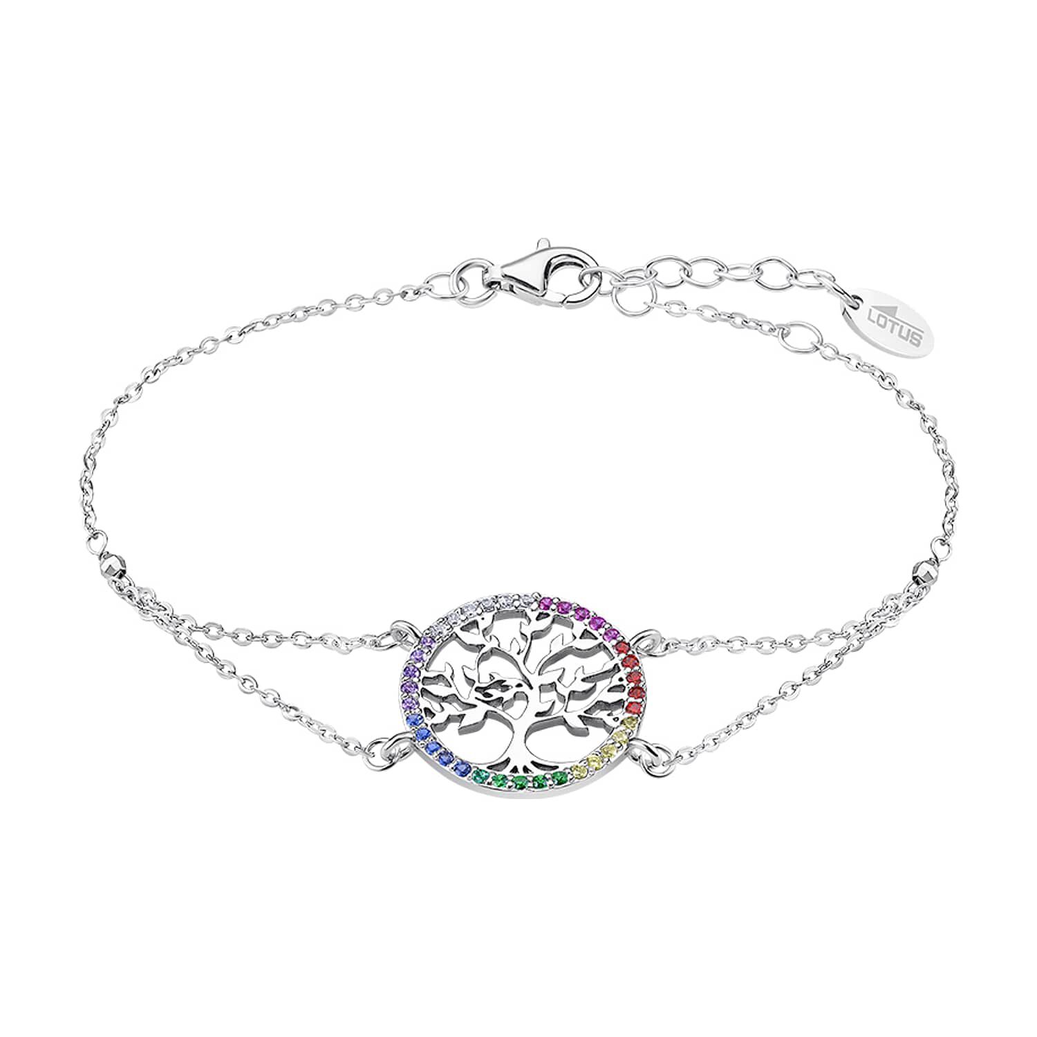 Pulsera Lp1746-2/5 Lotus Silver Mujer Mystic image number 0.0