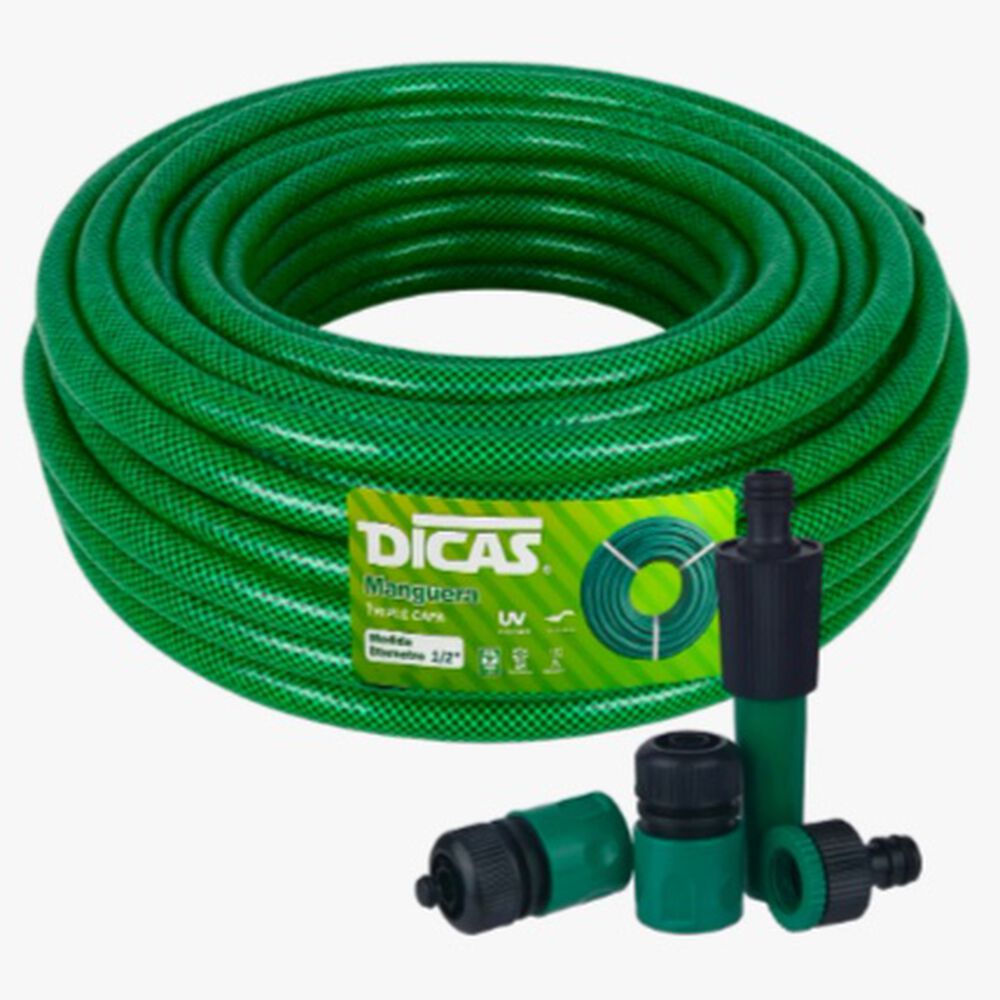 Manguera 1/2 Reforzada Con Malla , 50 Metros image number 0.0