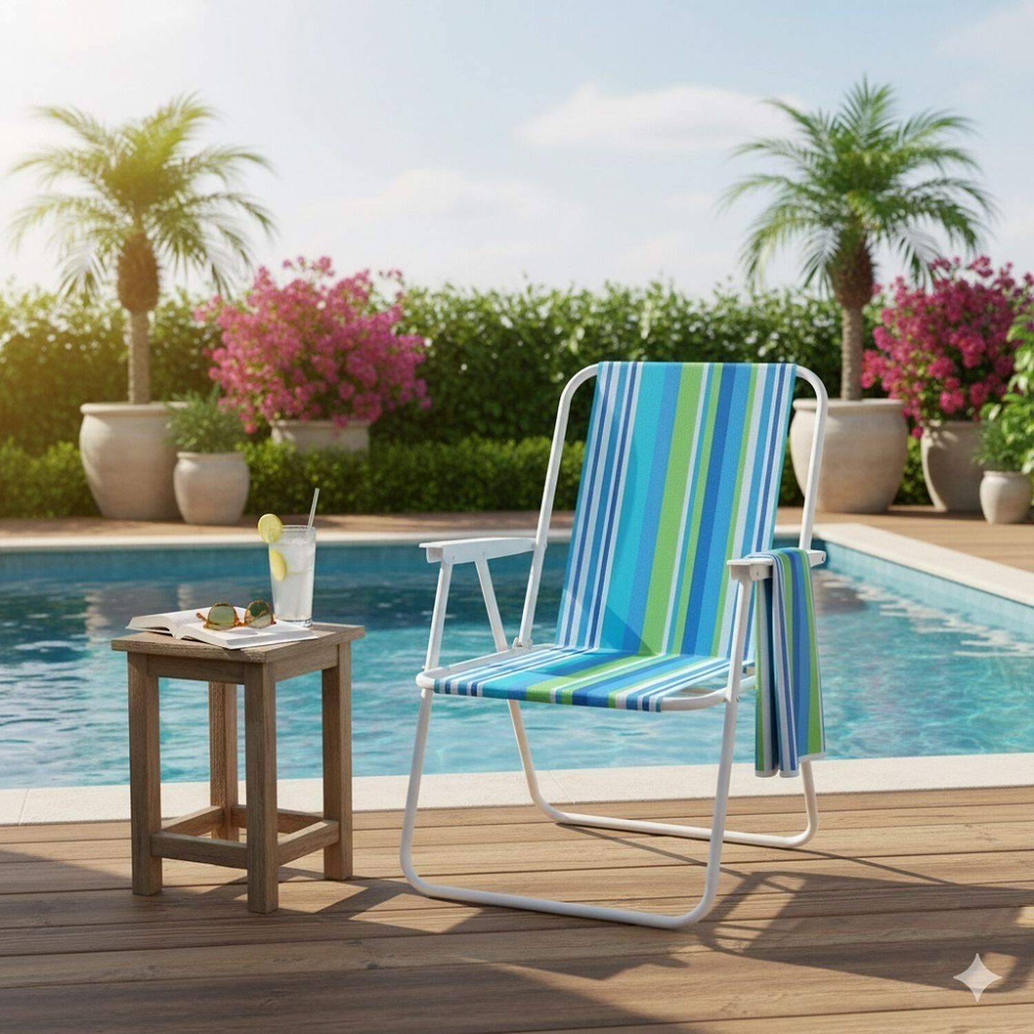 Silla Plegable Camping Picnic Piscina Verano Playa Port&aacute;til image number 4.0