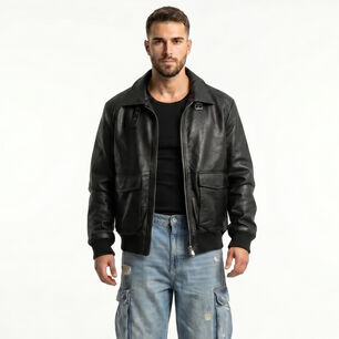 DJOE CHAQUETA ECOCUERO PREMIUN HOMBRE LIAM