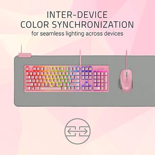 Mouse Pad Razer Gamer Goliathus Extended Chroma Quartz Rgb Pink Xl
