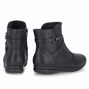 Botin Mujer Negro Sandy Piccadilly