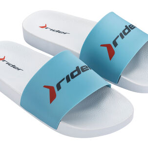 Sandalia Mujer Blanco/azul Full Basic Rider