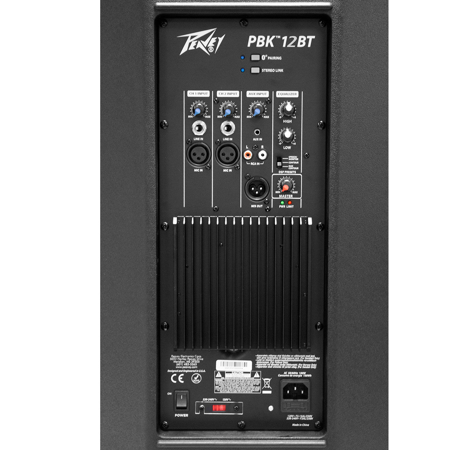 Parlante Activo Bluetooth Peavey Pbk 12bt image number 2.0