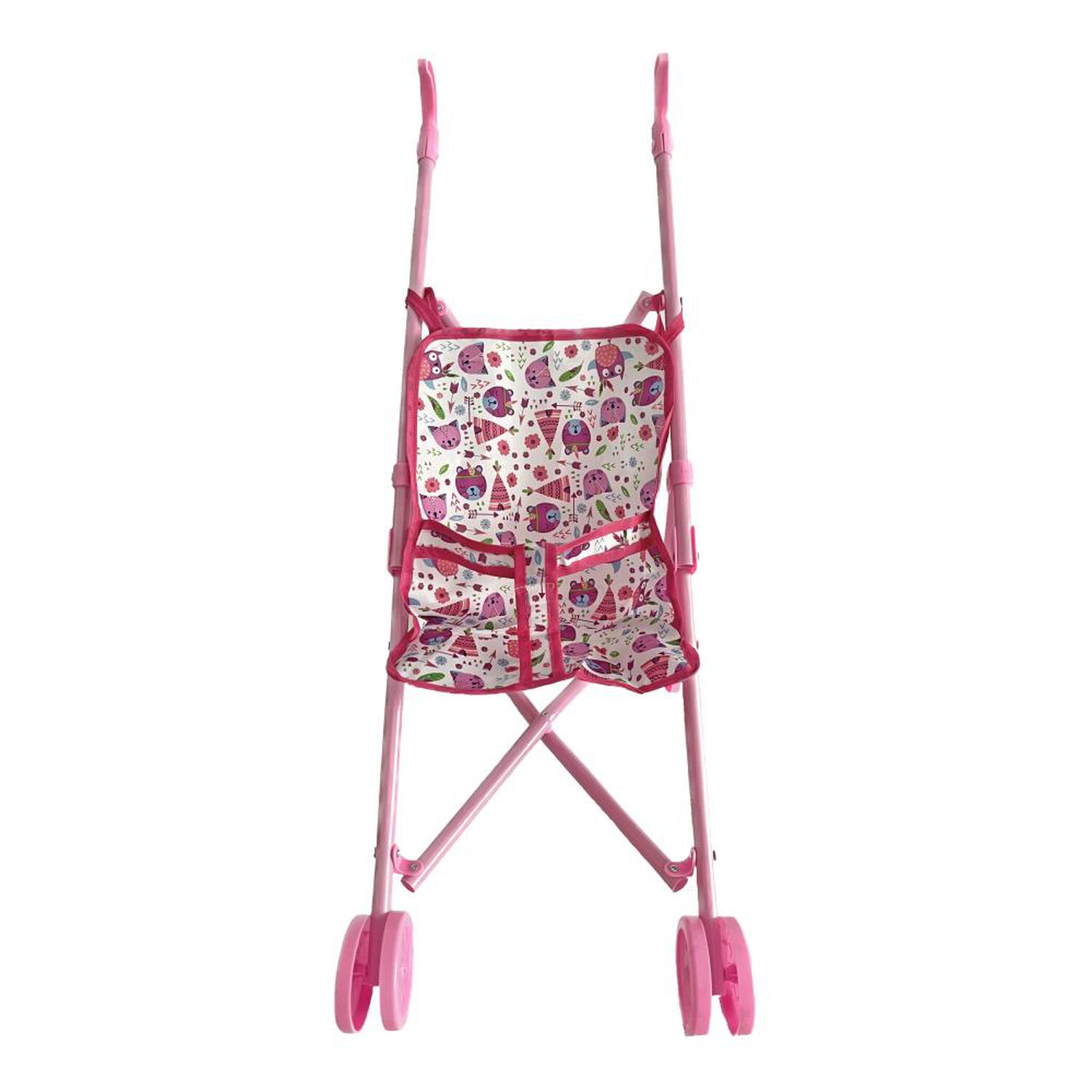 Mu&ntilde;eca Babydoll Bostecitos Abc Con Coche image number 1.0