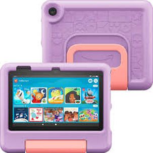 Tablet Para Ni&ntilde;os Amazon Fire 7 Kids 7 16gb Con Funda Protectora Morada