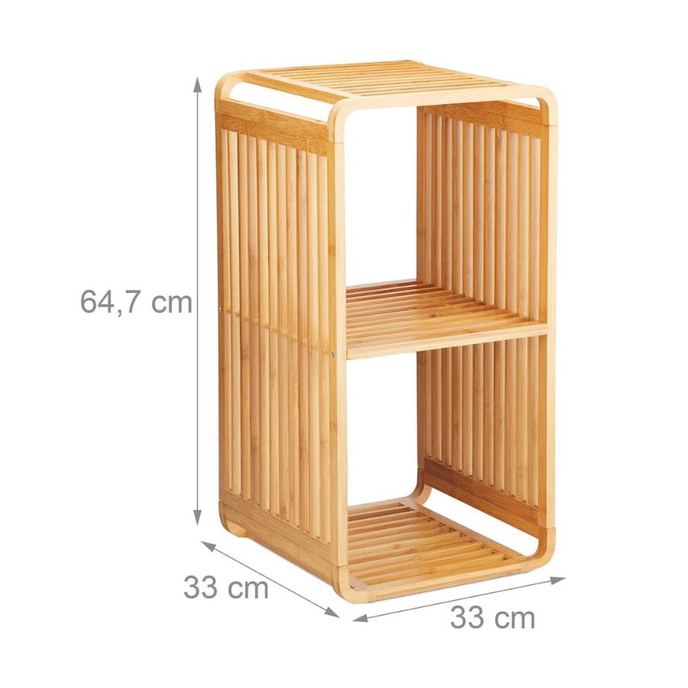 Estante Organizadores De Almacenamiento 2 Estantes Bamb&uacute; image number 1.0