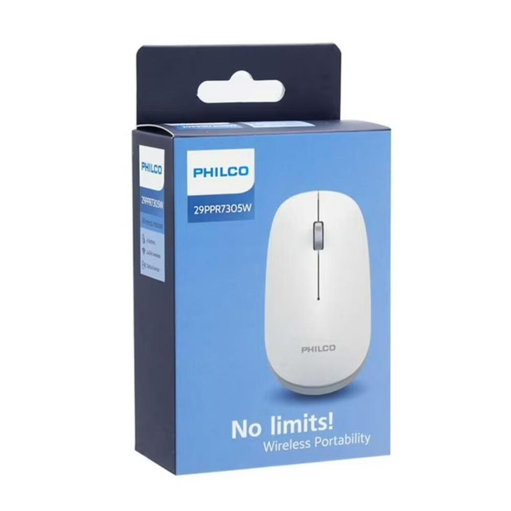 Mouse Inalambrico Usb 3 Botones 1600 Dpi Blanco image number 4.0