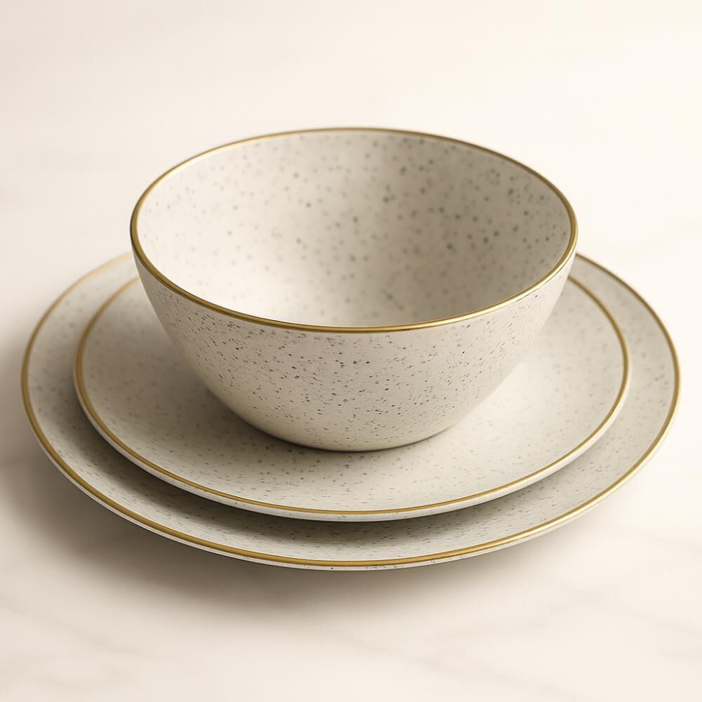 Bowl Biobamboo Gris 15x7 Cm Decogreen image number 3.0