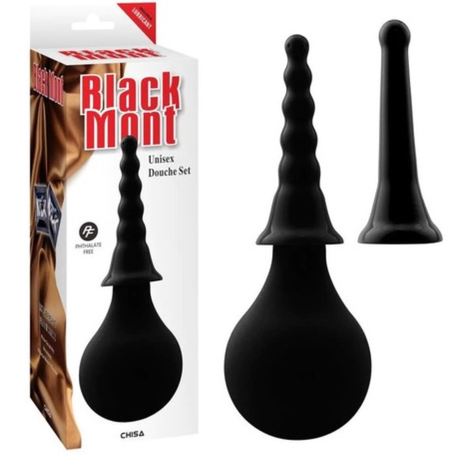 Enema Pera Limpiadora Rectal Vaginal Original Blackmont Grande image number 1.0