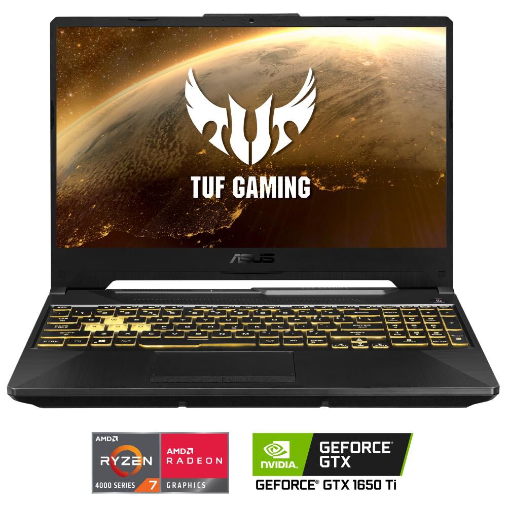 Notebook Asus Tuf Gaming F15 FX506II/ Fortress Gray / Amd Ryzen 7 / 8 Gb Ram / Nvidia Geforce gtx 1650 ti / 512 Gb / 15.6" image number 1.0