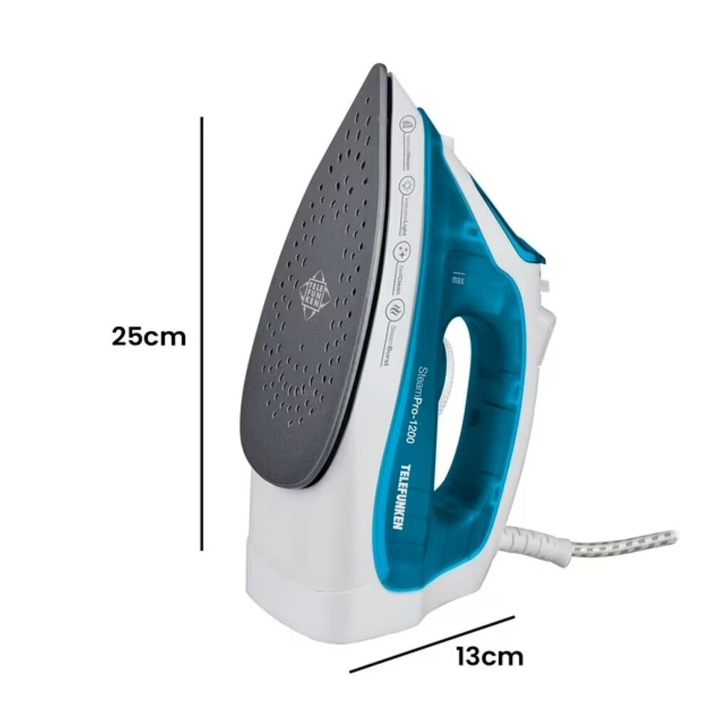 Plancha A Vapor 1200w 210ml Celeste Steampro 1200 image number 2.0