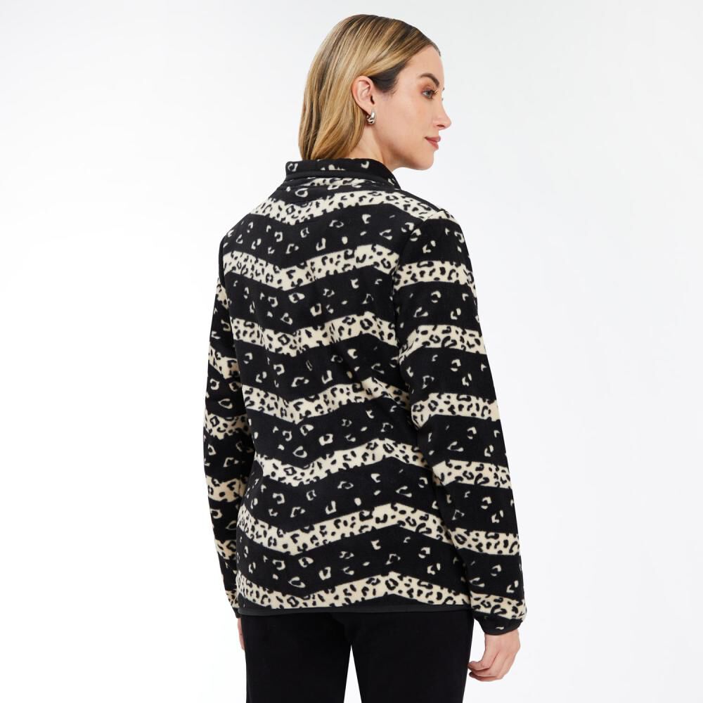 Polerón Polar Print Cuello Alto Mujer Geeps image number 3.0