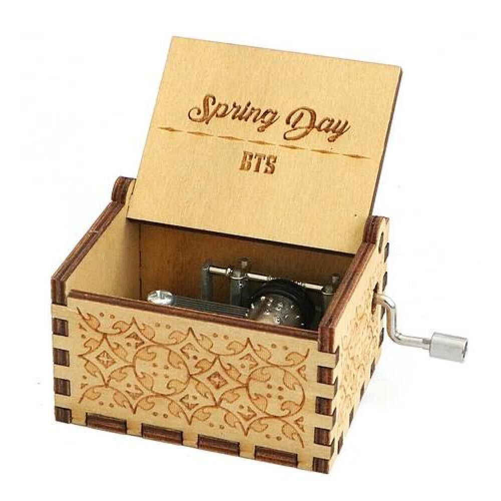 Caja Musical Madera Bts image number 5.0