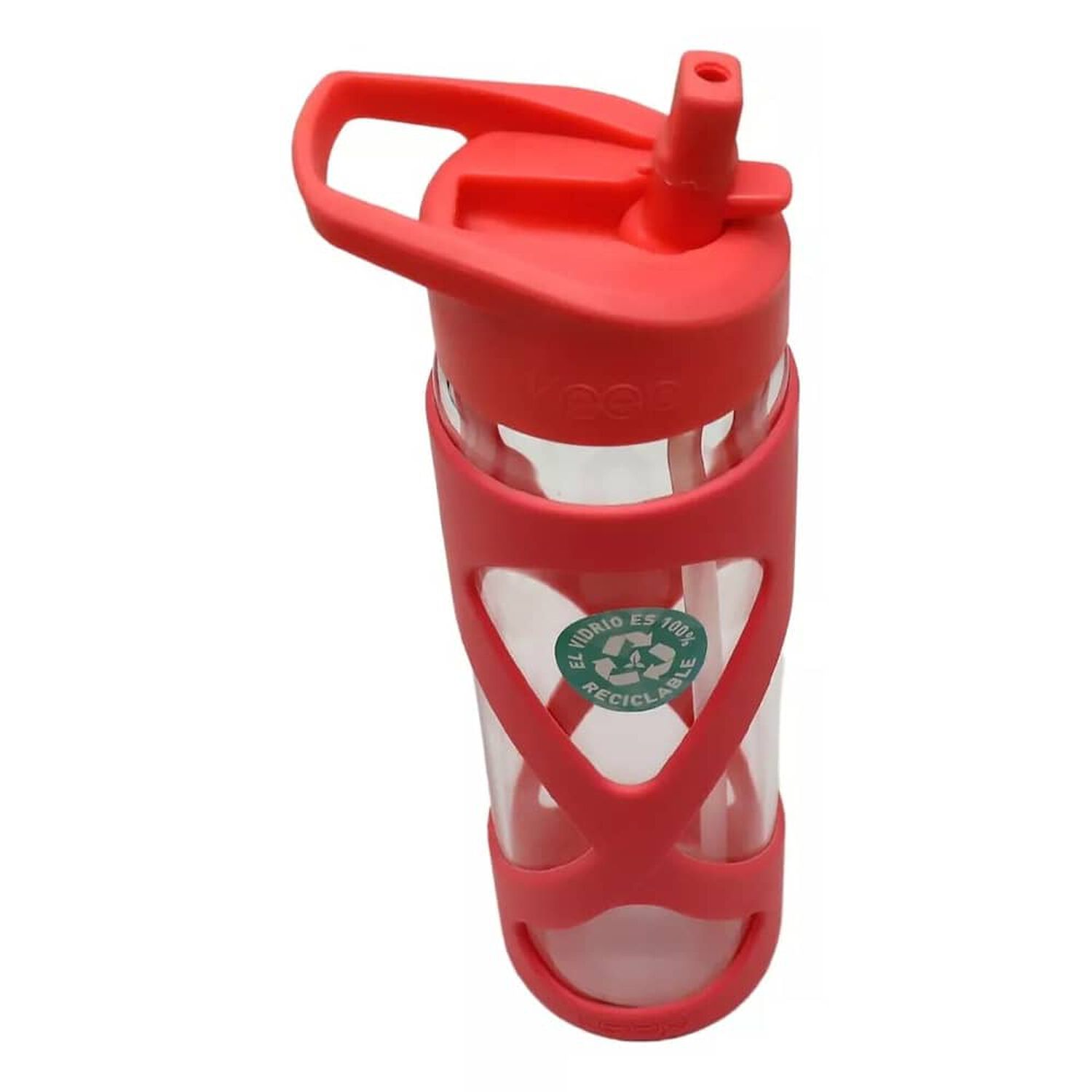 Botella Keep Vidrio 532ml Hidratacion Deportes Outdoor Rosa image number 0.0