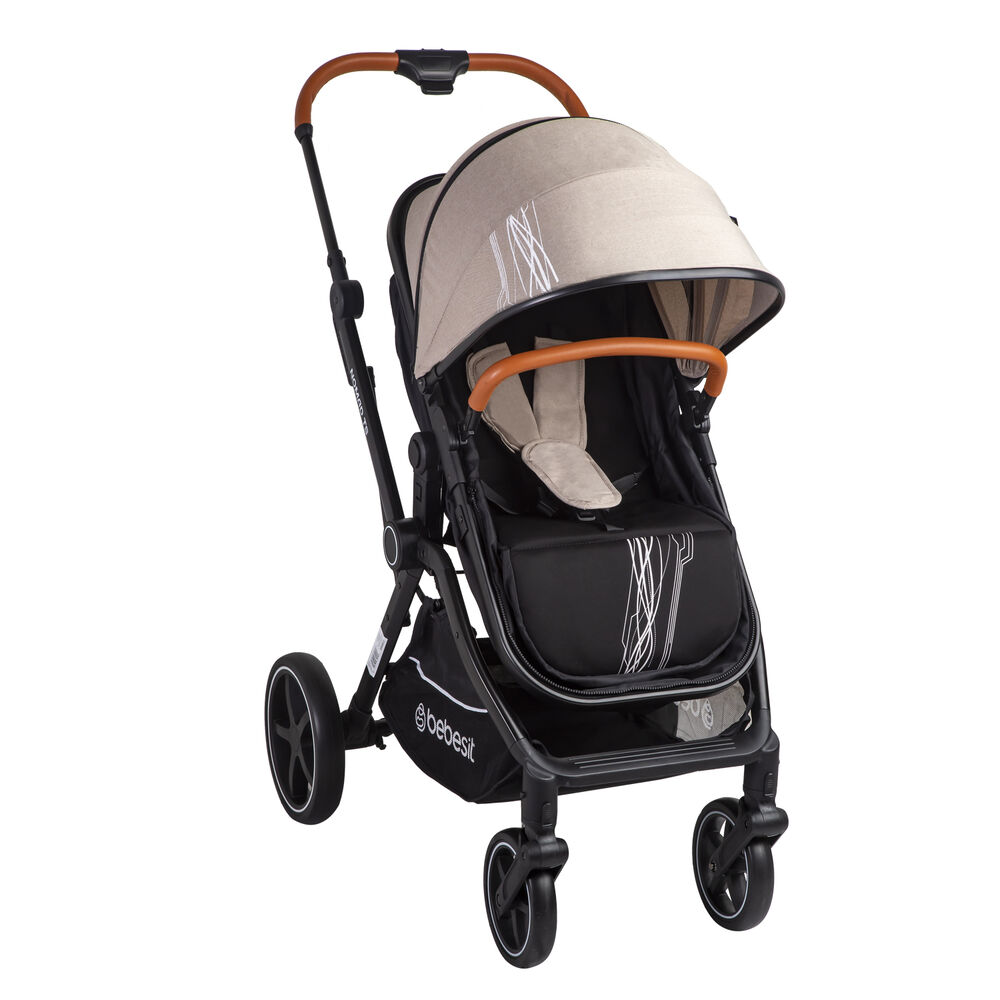 Coche Cuna Travel System Nomad Beige Bebesit image number 1.0