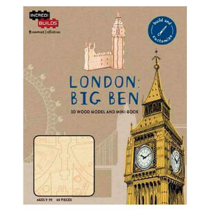 Londres Big Ben, Modelo Para Armar