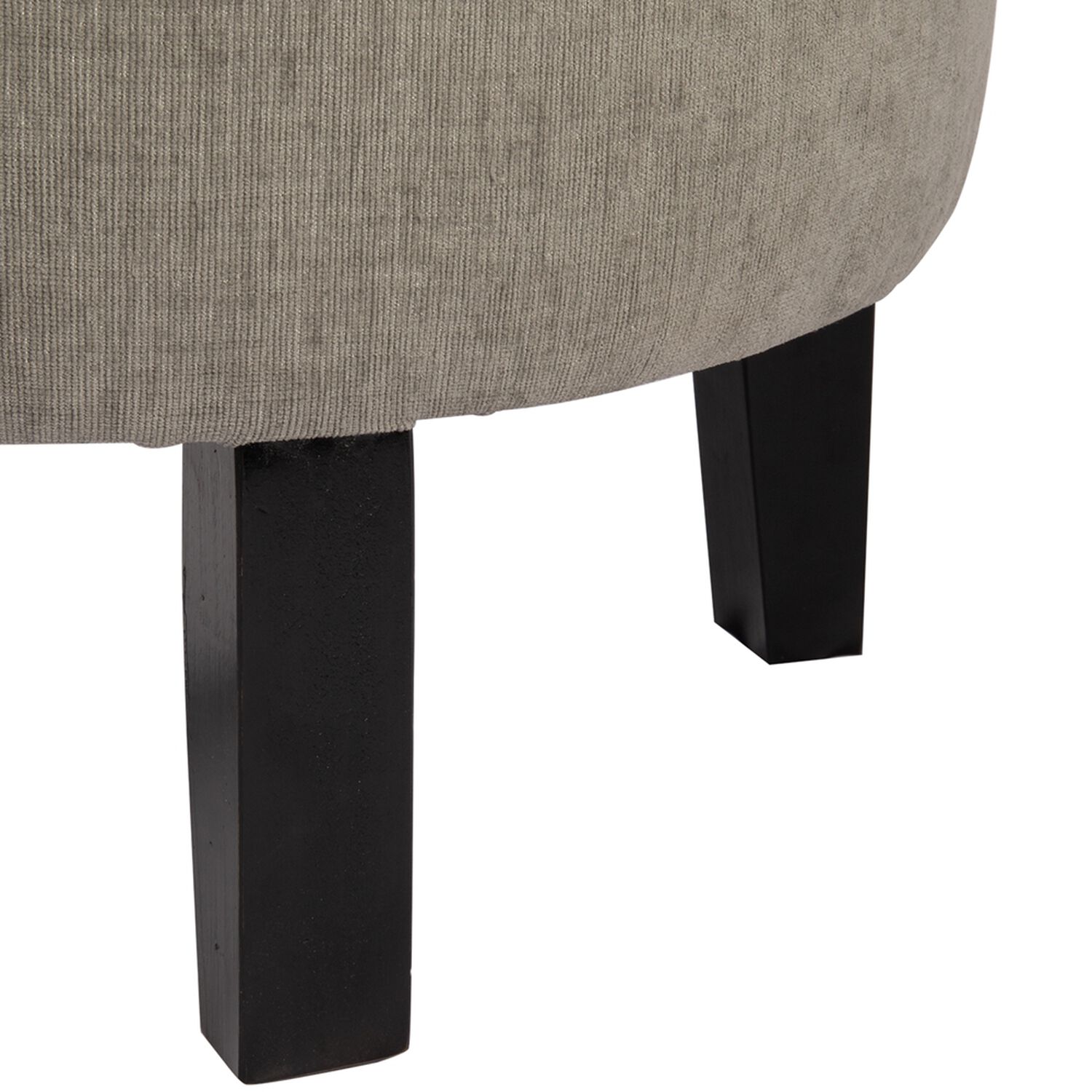 Pouf Jack Gris Claro Altea 48x48x40 Cm M&aacute;xima Design image number 2.0