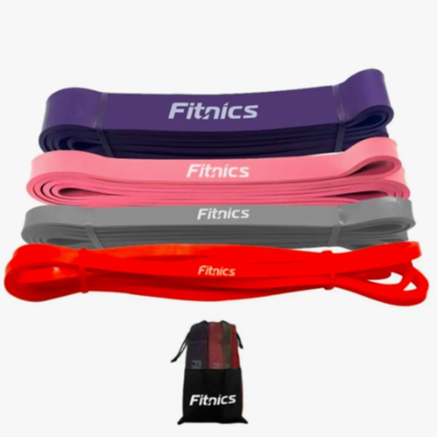 Bandas Elasticas Resistencia Set 4 Latex image number 0.0