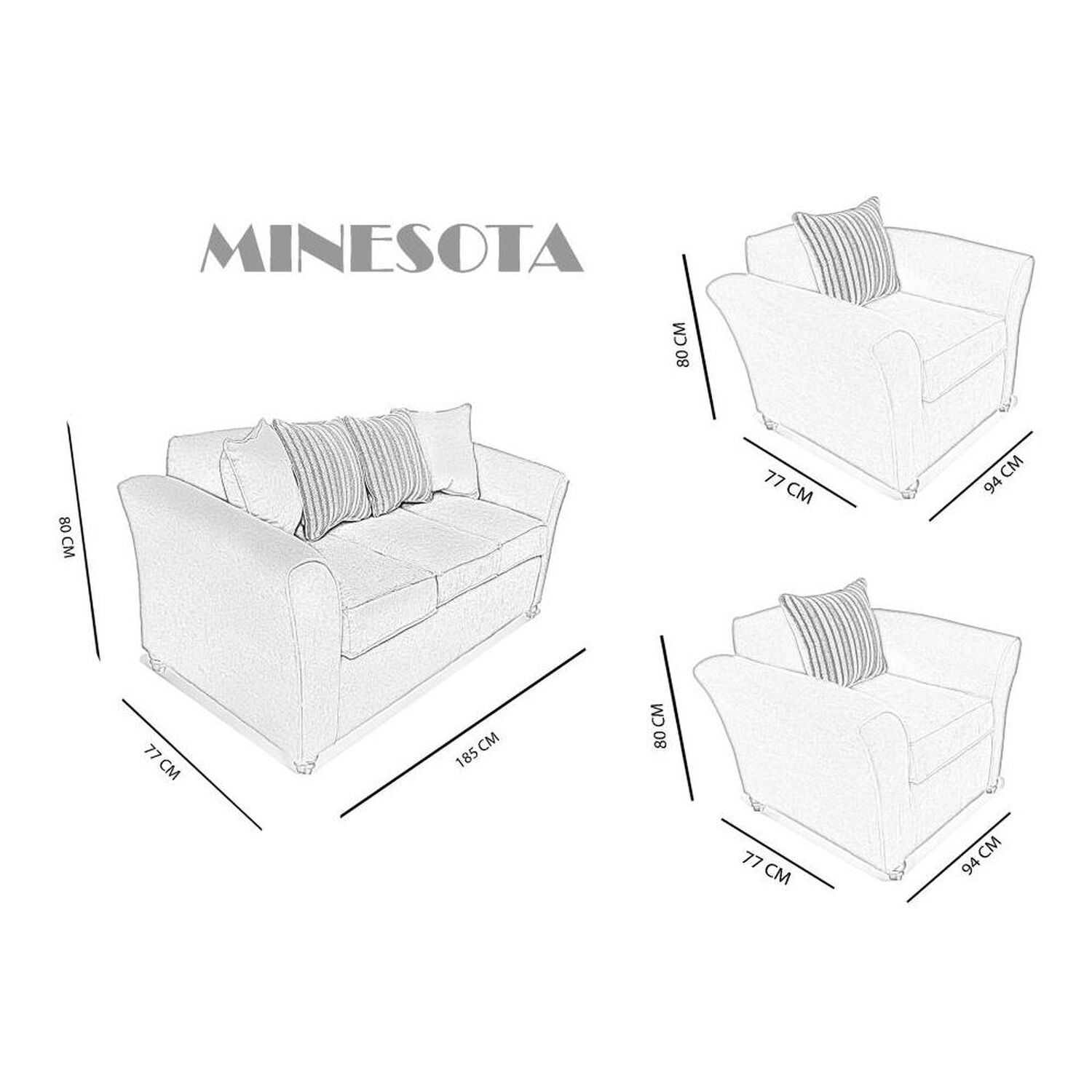 Juego De Living Elegant Detail Minesota / 5 Cuerpos image number 1.0