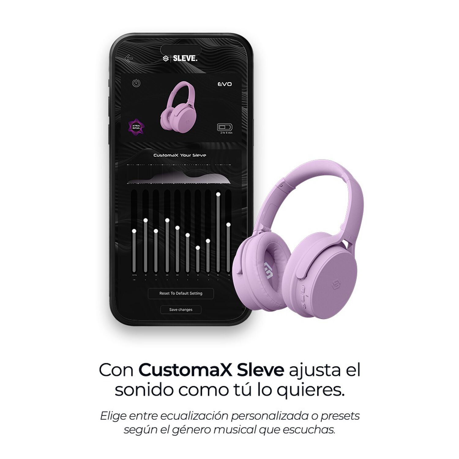 Aud&iacute;fonos Inal&aacute;mbricos Bluetooth Sleve Evo 2gen image number 27.0