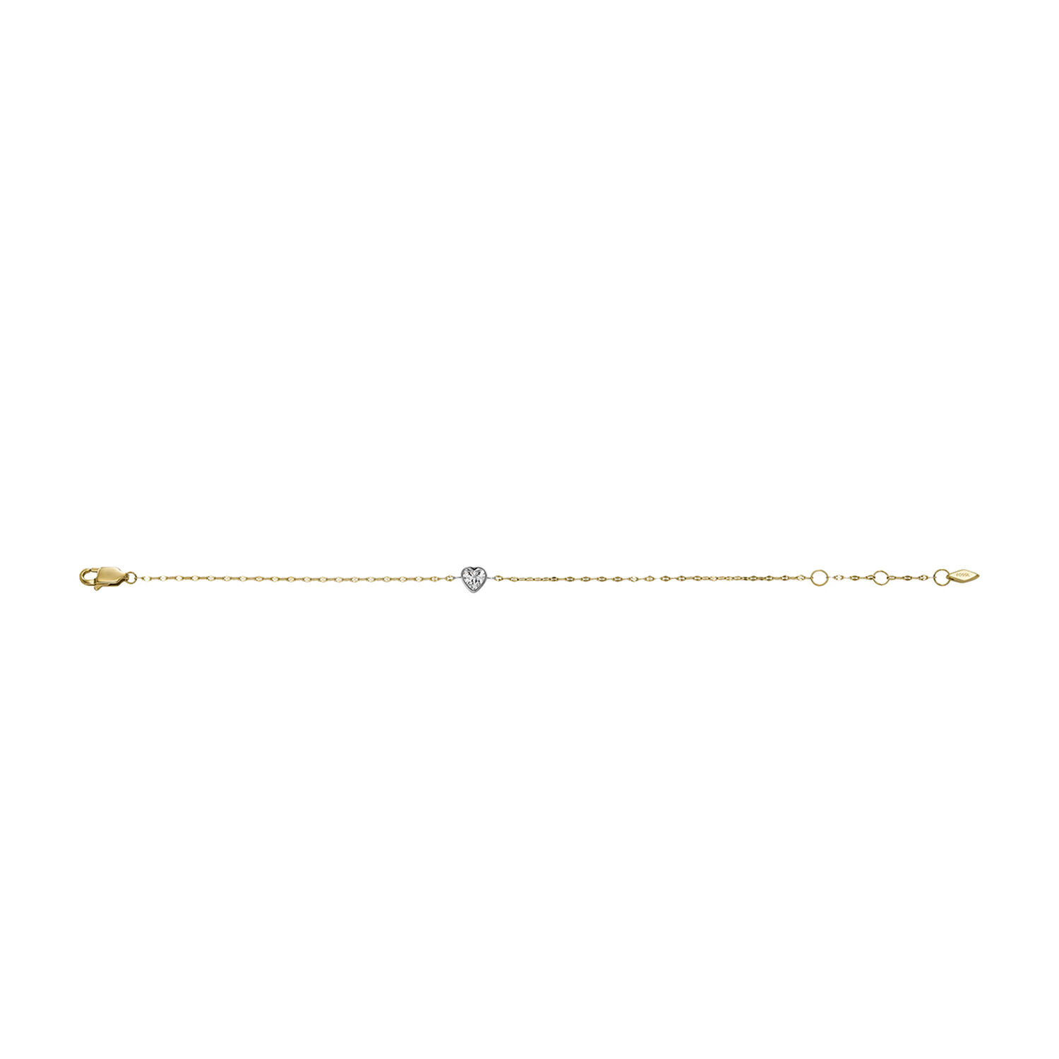 Pulsera Fossil Jf04679998 Dorado Mujer image number 2.0