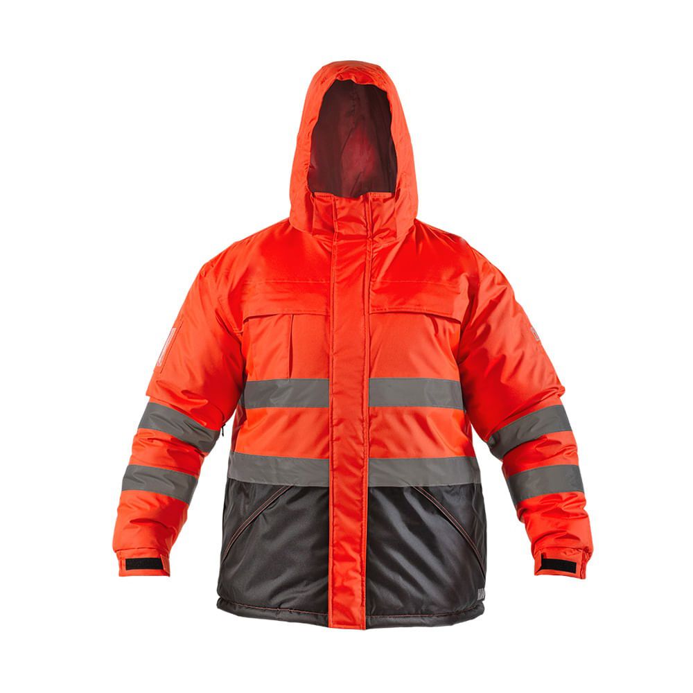 Parka Reflectiva Hw Siberia Rojo Fluor image number 0.0