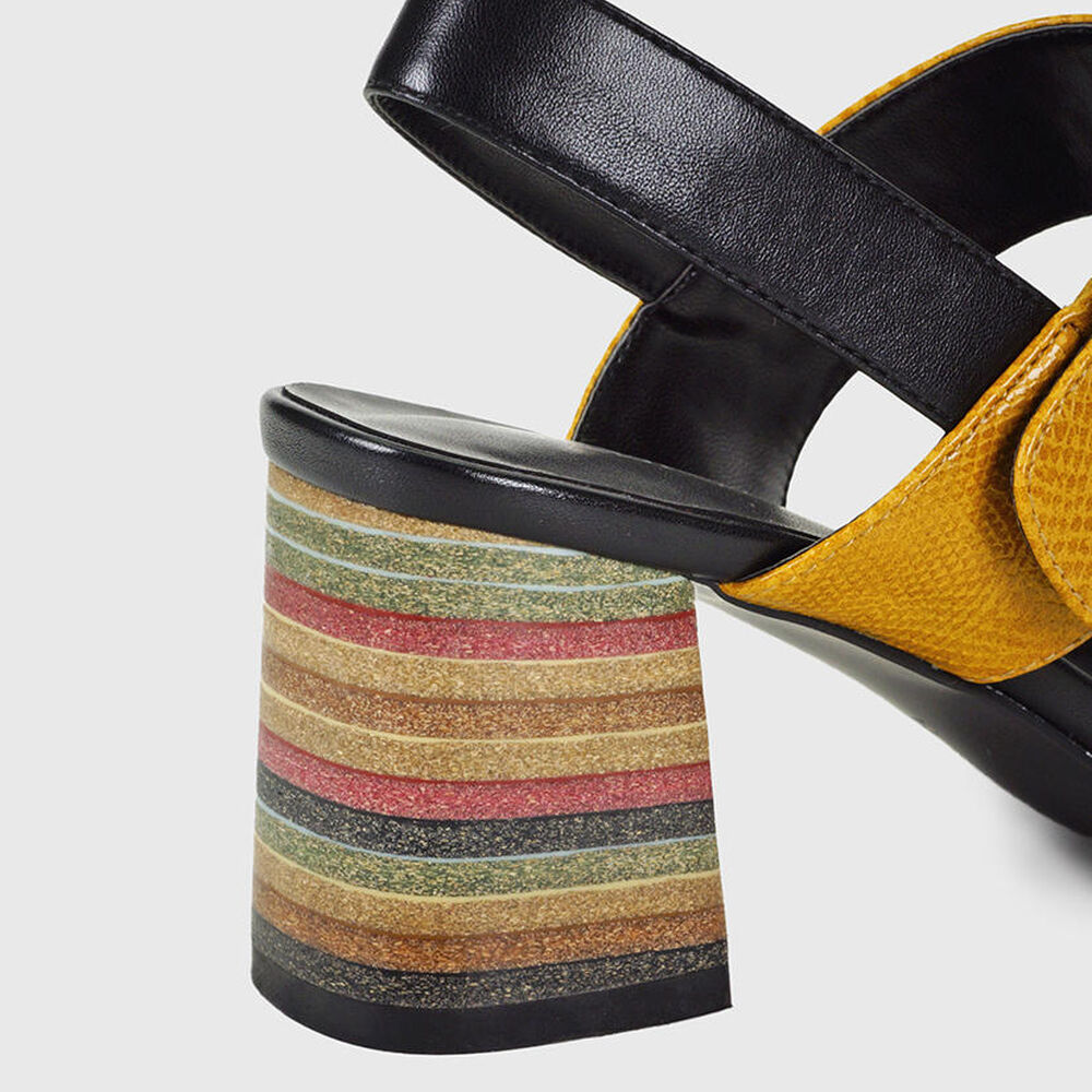 Sandalia Sharif Amarillo Textura image number 5.0