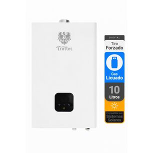 Calefont Albin Trotter 10 Litros Tiro Forzado Gas Licuado