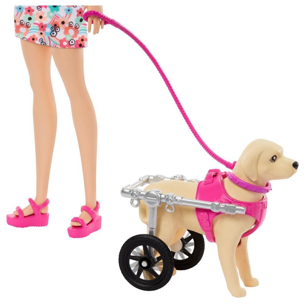 Set De Muñecas Barbie Paseo Con Perrito image number 1.0