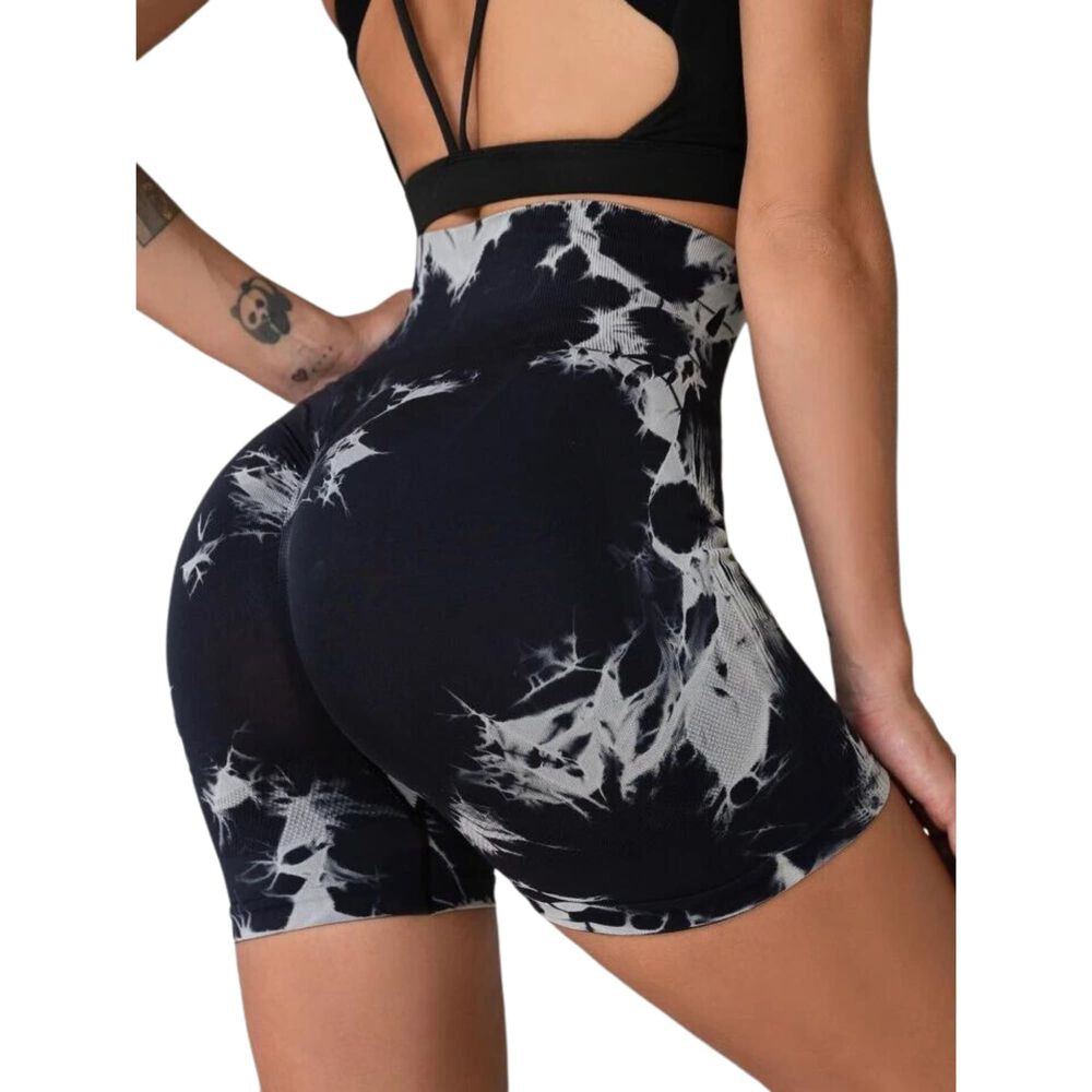 Calzas Leggings Push Up Corto Sukha Negro image number 2.0