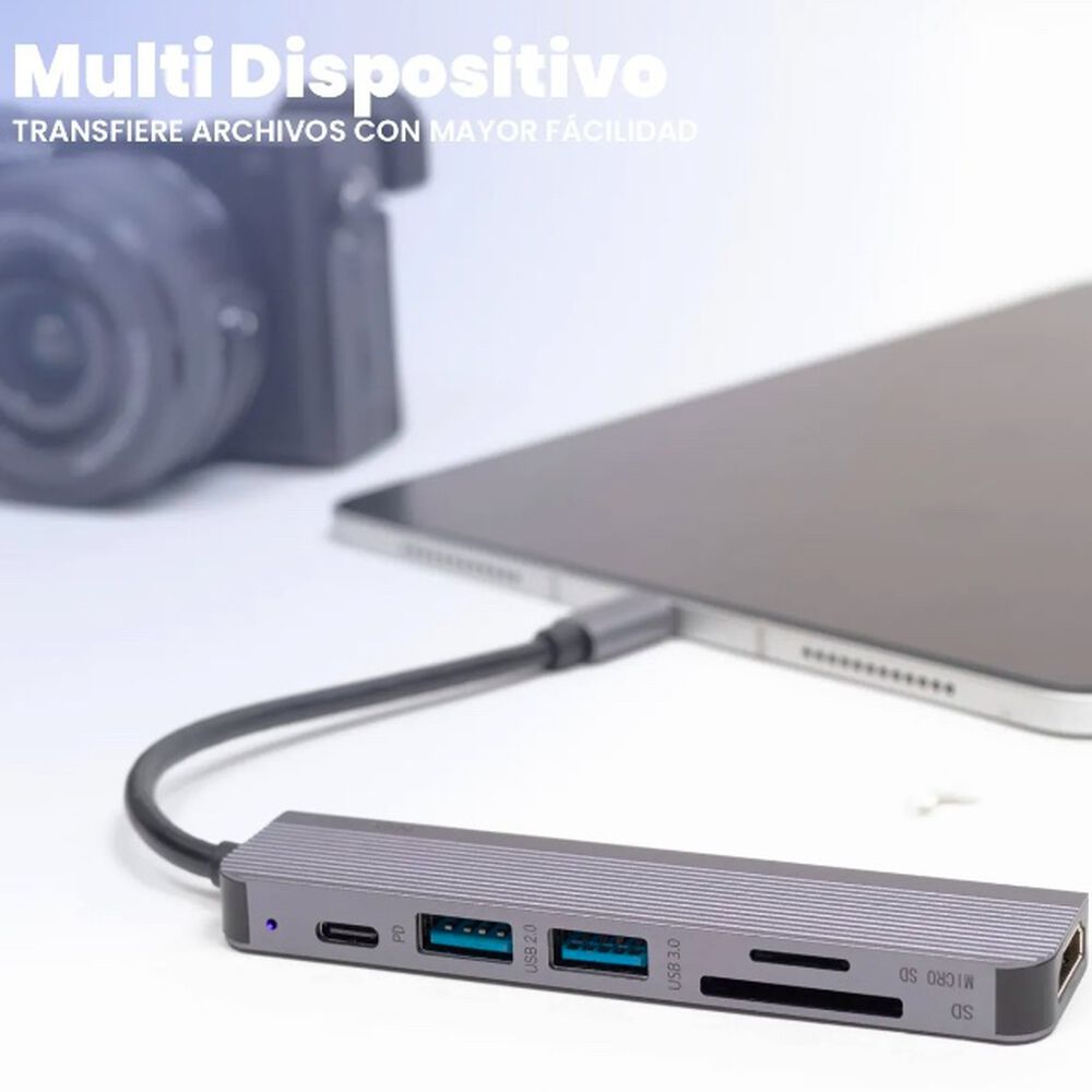Usb C Adaptador Multipuerto image number 4.0