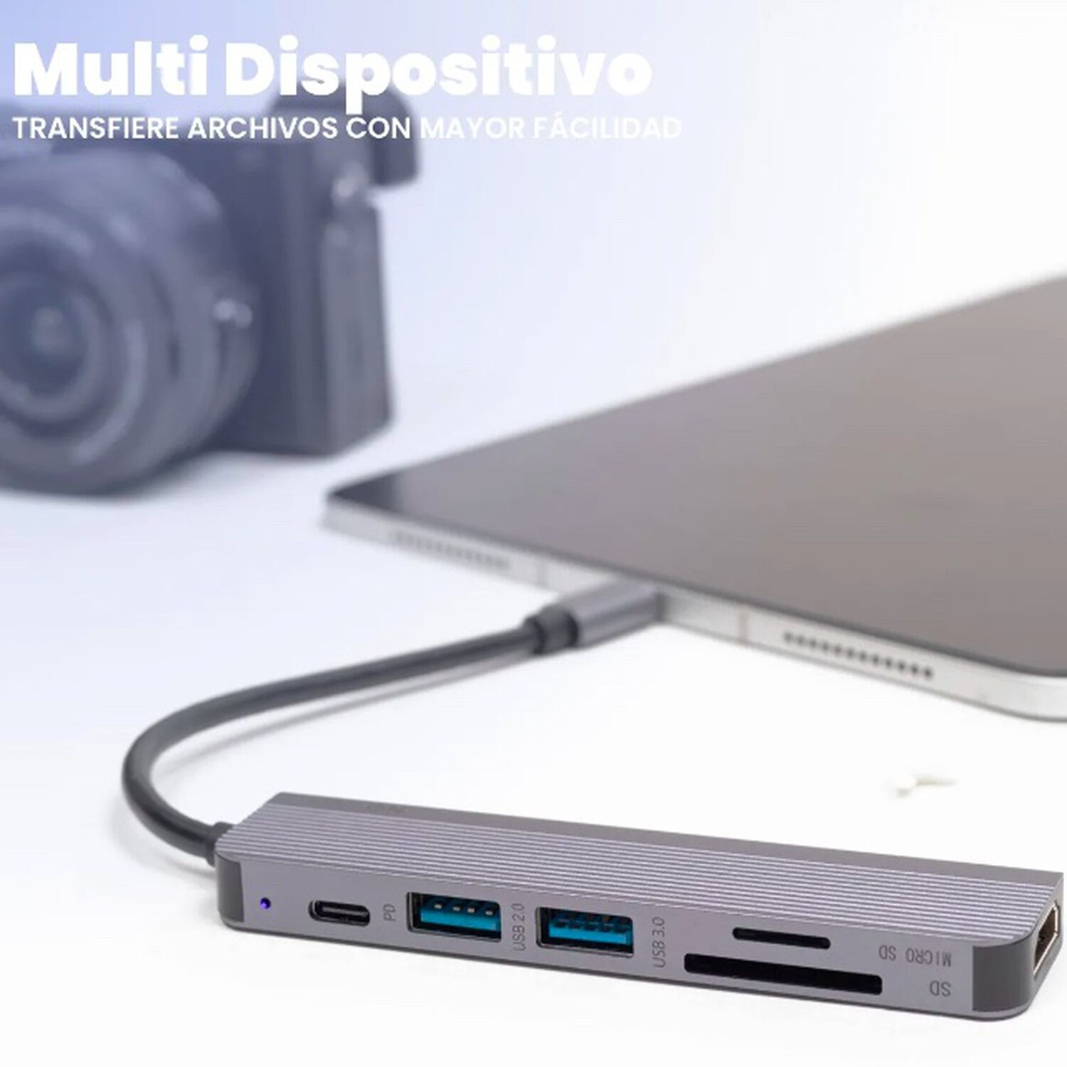 Usb C Adaptador Multipuerto image number 4.0