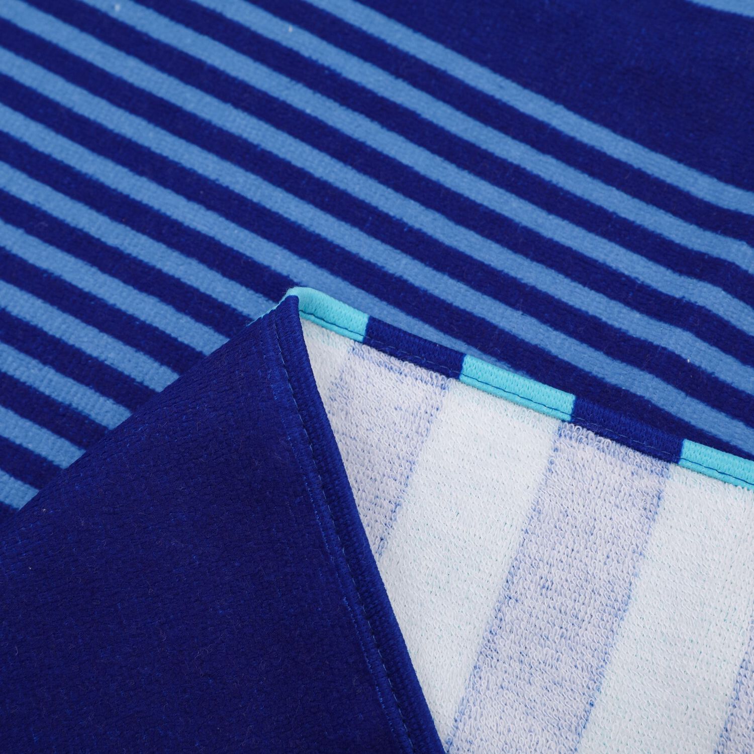 Toalla De Playa Casaideal Lineblu 27 / 75x150 Cm image number 3.0