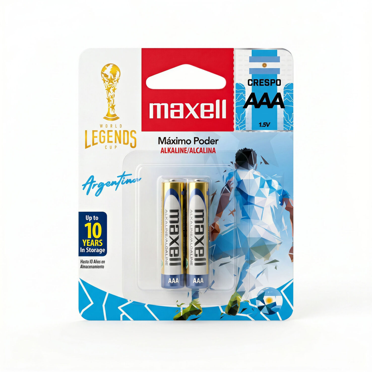 Pack 24 Pilas Alcalinas Aaa 1,5v Leyendas Blister 2uds. image number 2.0