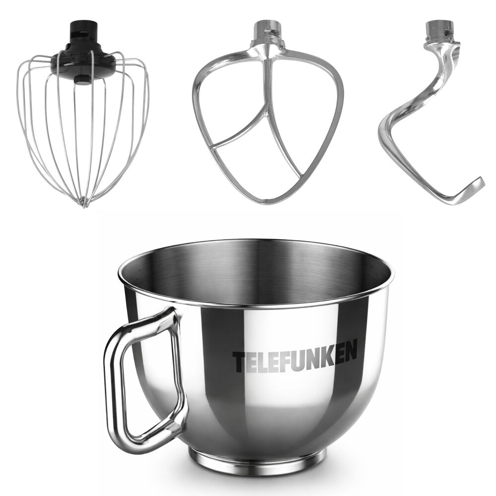 Batidora De Mesa Planetaria Telefunken 1100w 5.7l Vintage image number 5.0