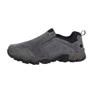 Mocasin De Cuero Tethys Gris London Adixt