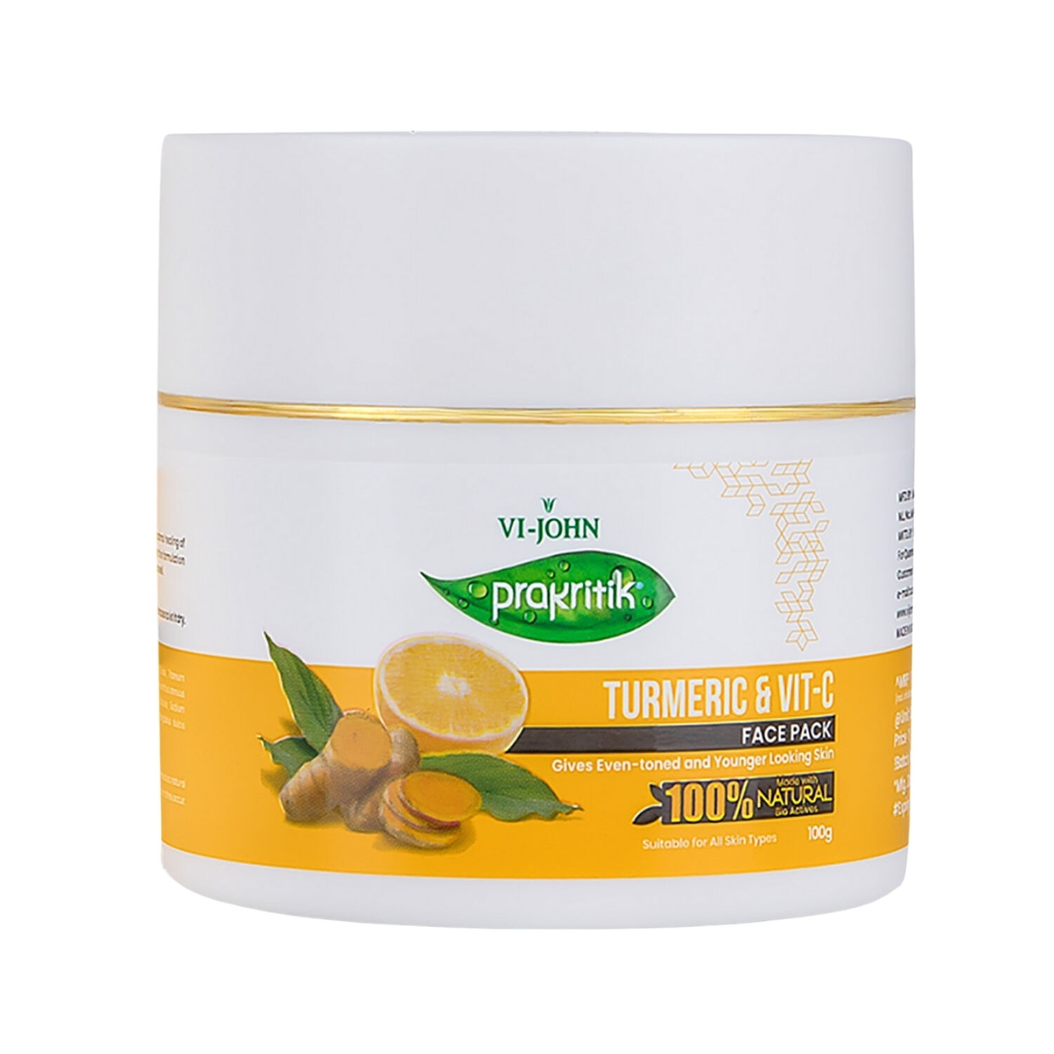 Prakritik Mascarilla Facial Turmeric Y Vit C 100 Gr image number 0.0