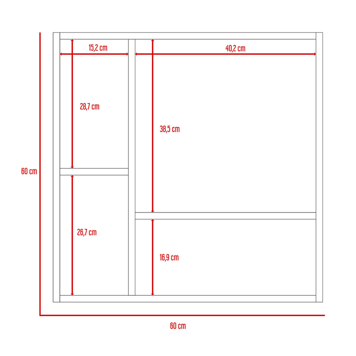 Mueble De Ba&ntilde;o Casa Ideal Barcelona / 2 Puertas image number 3.0
