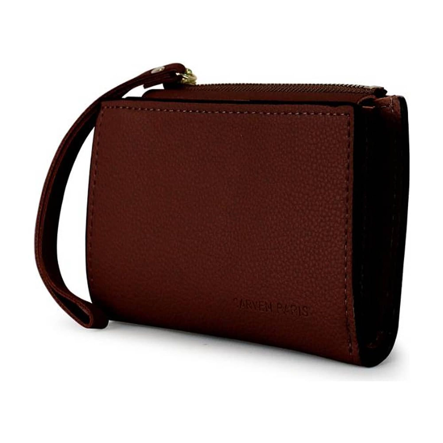 2 Billeteras De Mujer Adara Negra Y Caf&eacute; Carven image number 4.0