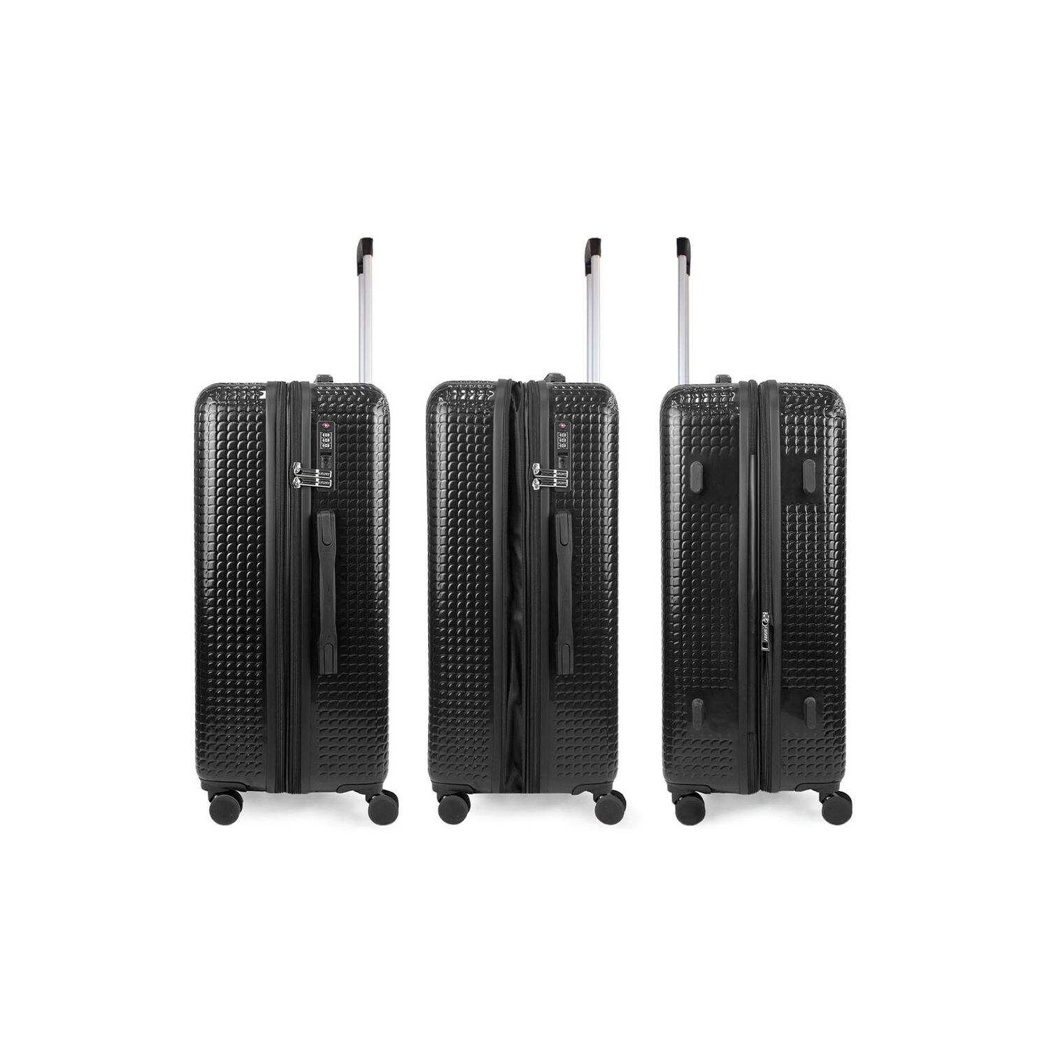 Pack 2 Maletas Donna Karan Hot Town M 20k + L 23k Negra Dkny image number 4.0
