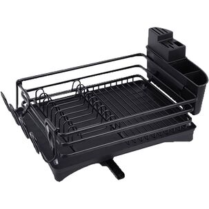 Secador De Platos Platera Moderna De Aluminio Inoxidable