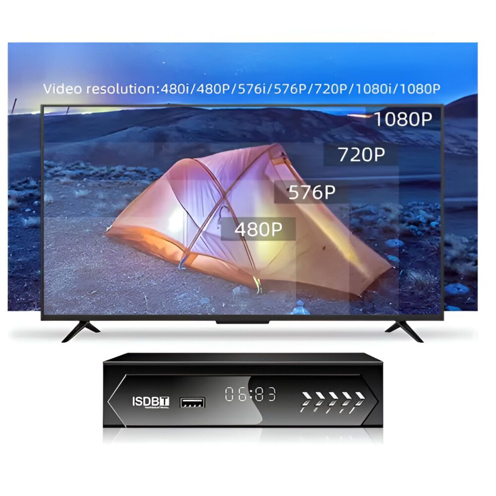 Decodificador De Se&ntilde;al Digital Para Tv Isdb-t High Power image number 6.0