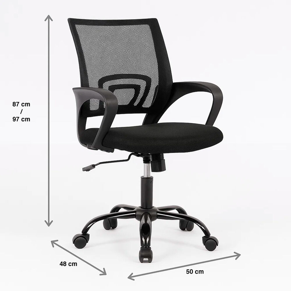 Silla De Oficina Nexo Ergonómica - Negra image number 3.0