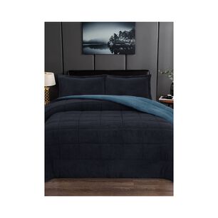 Plumon Andes Sherpa Bicolor Azul King