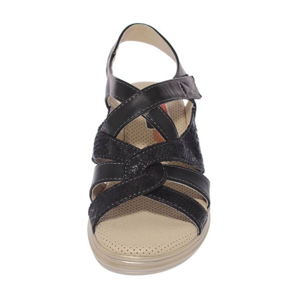 Sandalia Confort Negro Hualun Art: 51303black image number 6.0