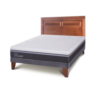 Cama Europea Cic Ortopedic Advance / 2 Plazas / Base Normal + Respaldo
