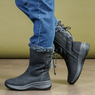 Bota Mujer Gris Zaria Thunder Blue